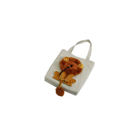 Ivory Little Roar lion cat carrier