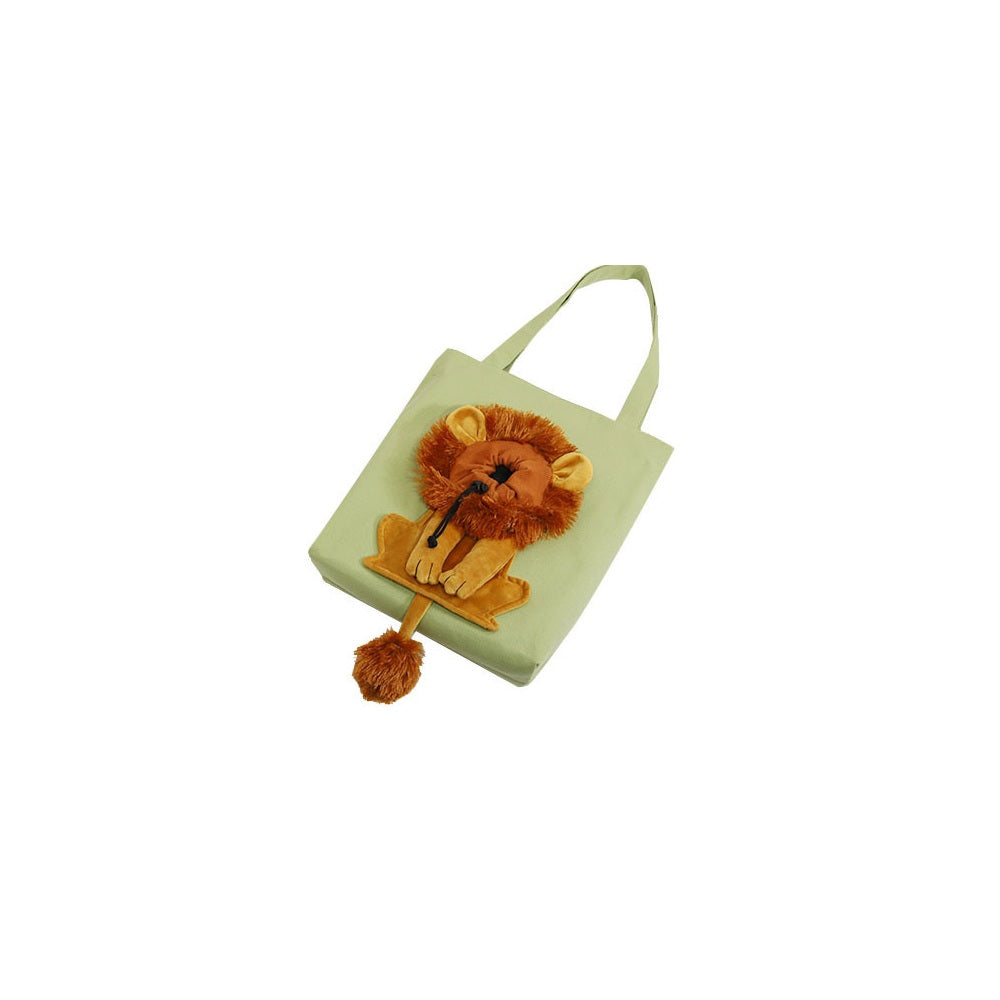Pistachio Little Roar lion cat carrier